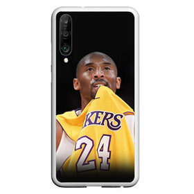 Чехол для Honor P30 с принтом Kobe Bryant в Кировске, Силикон | Область печати: задняя сторона чехла, без боковых панелей | kobe bryant | lakers | los angeles lakers | nba. | баскетбол | баскетболист | коби брайант | лайкерс | лос анджелес лейкерс | нба