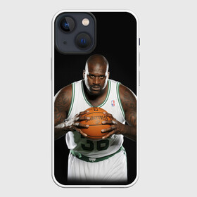 Чехол для iPhone 13 mini с принтом Shaquille ONeal в Кировске,  |  | shaquille oneal | баскетболист | нба | шакил онил