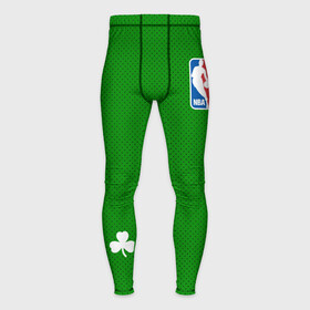 Мужские тайтсы 3D с принтом Boston Celtics в Кировске,  |  | boston celtics | бостон | бостон селтикс | нба | селтикс