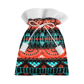 Подарочный 3D мешок с принтом Аддис-Абеба в Кировске, 100% полиэстер | Размер: 29*39 см | орнамент | цветной | этно | яркий