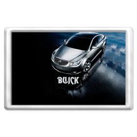 Магнит 45*70 с принтом Buick в Кировске, Пластик | Размер: 78*52 мм; Размер печати: 70*45 | Тематика изображения на принте: buick | lacrosse | авто | автомобиль | бьюик | водитель | лакросс | машина | спорткар