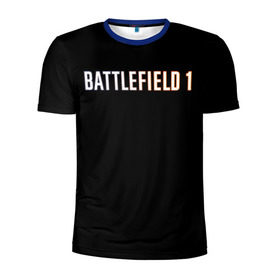 Мужская футболка 3D спортивная с принтом BATTLEFIELD 1 в Кировске, 100% полиэстер с улучшенными характеристиками | приталенный силуэт, круглая горловина, широкие плечи, сужается к линии бедра | battlefield 1 | батлфилд 1