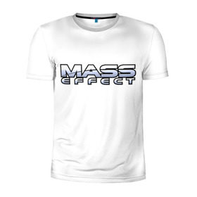 Мужская футболка 3D спортивная с принтом Mass effect в Кировске, 100% полиэстер с улучшенными характеристиками | приталенный силуэт, круглая горловина, широкие плечи, сужается к линии бедра | andromeda | pc | андромеда | игры | масс | эффект