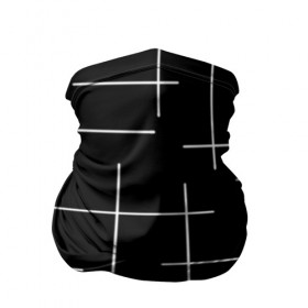 Бандана-труба 3D с принтом Geometric (2) в Кировске, 100% полиэстер, ткань с особыми свойствами — Activecool | плотность 150‒180 г/м2; хорошо тянется, но сохраняет форму | geometric | белый | геометрик | линии | текстура | чёрный