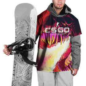 Накидка на куртку 3D с принтом cs:go - Hyper Beast style (Скоростной зверь) в Кировске, 100% полиэстер |  | beast | cs | csgo | hyper | го | зверь | кс | скоростной