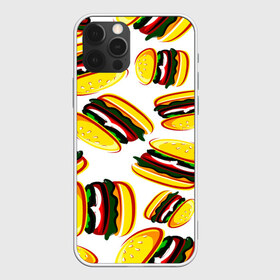 Чехол для iPhone 12 Pro Max с принтом Гамбургер в Кировске, Силикон |  | Тематика изображения на принте: fast food | фастфуд