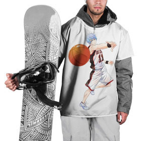 Накидка на куртку 3D с принтом Майка, баскетбол Куроку в Кировске, 100% полиэстер |  | Тематика изображения на принте: 