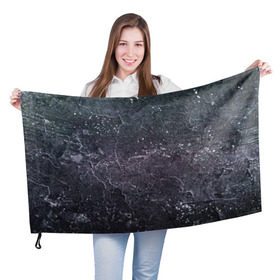 Флаг 3D с принтом Грандж в Кировске, 100% полиэстер | плотность ткани — 95 г/м2, размер — 67 х 109 см. Принт наносится с одной стороны | vppd | грандж | премиум | эксклюзив