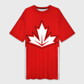 Платье-футболка 3D с принтом Сборная Канады по хоккею 2016 в Кировске,  |  | world cup hockey | брент бёрс | вратарь | дрю даути | защитник | канада | клюшка | кубок мира | нападающий | петерс билл | сanada | сборная канады | сидни патрик кросби | хоккей | хоккейная форма | шайба