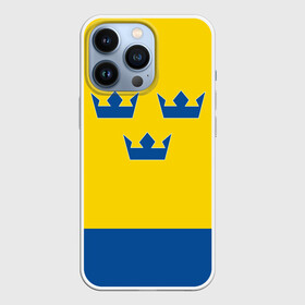 Чехол для iPhone 13 Pro с принтом Сборная Швеции по Хоккею в Кировске,  |  | sweden | world cup hockey | виктор хедман | вратарь | защитник | клюшка | кубок мира | нападающий | сборная канады | хоккей | хоккейная форма | швеция | эрик карлссон