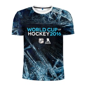 Мужская футболка 3D спортивная с принтом Кубок мира по хоккею 2016 в Кировске, 100% полиэстер с улучшенными характеристиками | приталенный силуэт, круглая горловина, широкие плечи, сужается к линии бедра | hokkey | world cup hokkey 2016 | кубок мира | хоккей