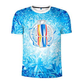 Мужская футболка 3D спортивная с принтом Кубок мира по хоккею 2016 в Кировске, 100% полиэстер с улучшенными характеристиками | приталенный силуэт, круглая горловина, широкие плечи, сужается к линии бедра | 