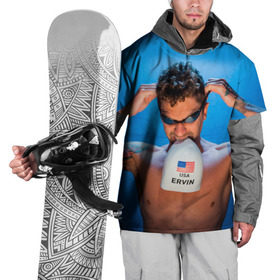 Накидка на куртку 3D с принтом Anthony Lee Ervin в Кировске, 100% полиэстер |  | Тематика изображения на принте: 