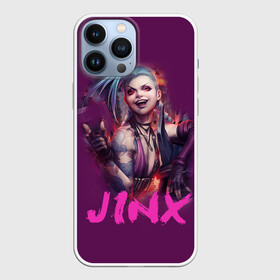 Чехол для iPhone 13 Pro Max с принтом Jinx в Кировске,  |  | Тематика изображения на принте: l.o.l | league of legends | игры | лига легенд | лол