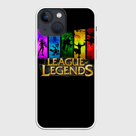 Чехол для iPhone 13 mini с принтом LOL Heroes 2 в Кировске,  |  | l.o.l | league of legends | игры | лига легенд | лол