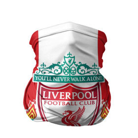 Бандана-труба 3D с принтом Liverpool FC в Кировске, 100% полиэстер, ткань с особыми свойствами — Activecool | плотность 150‒180 г/м2; хорошо тянется, но сохраняет форму | англия | клуб | ливерпуль | фк | футбол | футбольный