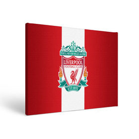 Холст прямоугольный с принтом Liverpool FC в Кировске, 100% ПВХ |  | Тематика изображения на принте: англия | клуб | ливерпуль | фк | футбол | футбольный