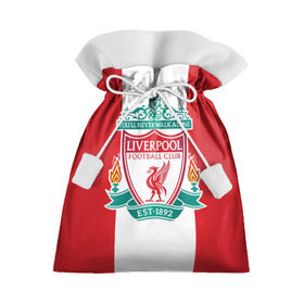 Подарочный 3D мешок с принтом Liverpool FC в Кировске, 100% полиэстер | Размер: 29*39 см | Тематика изображения на принте: англия | клуб | ливерпуль | фк | футбол | футбольный