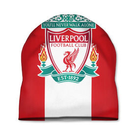 Шапка 3D с принтом Liverpool FC в Кировске, 100% полиэстер | универсальный размер, печать по всей поверхности изделия | англия | клуб | ливерпуль | фк | футбол | футбольный