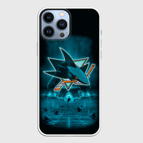 Чехол для iPhone 13 Pro Max с принтом Хоккей 4 в Кировске,  |  | nhl | sharks | stanley cup |  san jose sharks | кубок стенли | кубок стэнли | нхл | сан хосе | сан хосе шаркс | хоккей | хоккейный клуб | шаркс