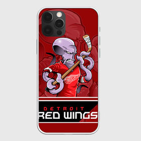 Чехол для iPhone 12 Pro Max с принтом Detroit Red Wings в Кировске, Силикон |  | Тематика изображения на принте: detroit red wings | nhl | stanley cup | детройд | детройт ред уингз | кубок стенли | кубок стэнли | марченко | нхл | хоккей | хоккейный клуб