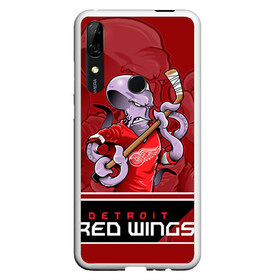 Чехол для Honor P Smart Z с принтом Detroit Red Wings в Кировске, Силикон | Область печати: задняя сторона чехла, без боковых панелей | detroit red wings | nhl | stanley cup | детройд | детройт ред уингз | кубок стенли | кубок стэнли | марченко | нхл | хоккей | хоккейный клуб