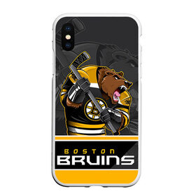 Чехол для iPhone XS Max матовый с принтом Boston Bruins в Кировске, Силикон | Область печати: задняя сторона чехла, без боковых панелей | Тематика изображения на принте: boston bruins | nhl | stanley cup | бостон | бостон брюинз | брюинз | брюинс | кубок стенли | кубок стэнли | нхл | хоккей | хоккейный клуб | худобин