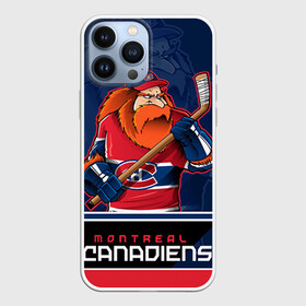 Чехол для iPhone 13 Pro Max с принтом Montreal Canadiens в Кировске,  |  | Тематика изображения на принте: montreal canadiens | nhl | stanley cup | емелин | кубок стенли | кубок стэнли | марков | монреаль | монреаль канадиенс | нхл | радулов | хоккей | хоккейный клуб