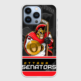 Чехол для iPhone 13 Pro с принтом Ottawa Senators в Кировске,  |  | Тематика изображения на принте: nhl | ottawa senators | stanley cup | кубок стенли | кубок стэнли | нхл | оттава сенаторз | сенаторс | хоккей | хоккейный клуб