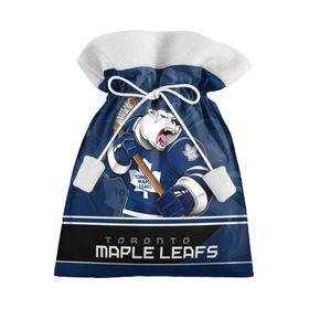 Подарочный 3D мешок с принтом Toronto Maple Leafs в Кировске, 100% полиэстер | Размер: 29*39 см | Тематика изображения на принте: nhl | stanley cup | toronto maple leafs | валиев | кубок стенли | кубок стэнли | мэпл лифс | нхл | сошников | торонто | торонто мейпл лифс | хоккей | хоккейный клуб