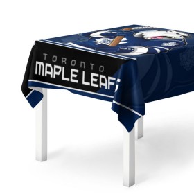 Скатерть 3D с принтом Toronto Maple Leafs в Кировске, 100% полиэстер (ткань не мнется и не растягивается) | Размер: 150*150 см | nhl | stanley cup | toronto maple leafs | валиев | кубок стенли | кубок стэнли | мэпл лифс | нхл | сошников | торонто | торонто мейпл лифс | хоккей | хоккейный клуб