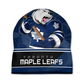Шапка 3D с принтом Toronto Maple Leafs в Кировске, 100% полиэстер | универсальный размер, печать по всей поверхности изделия | nhl | stanley cup | toronto maple leafs | валиев | кубок стенли | кубок стэнли | мэпл лифс | нхл | сошников | торонто | торонто мейпл лифс | хоккей | хоккейный клуб