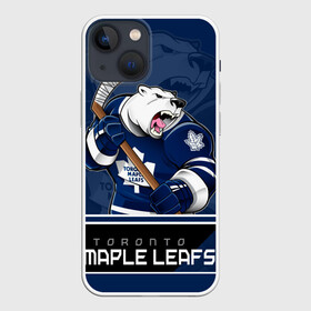 Чехол для iPhone 13 mini с принтом Toronto Maple Leafs в Кировске,  |  | nhl | stanley cup | toronto maple leafs | валиев | кубок стенли | кубок стэнли | мэпл лифс | нхл | сошников | торонто | торонто мейпл лифс | хоккей | хоккейный клуб