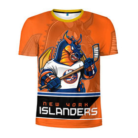 Мужская футболка 3D спортивная с принтом New York Islanders в Кировске, 100% полиэстер с улучшенными характеристиками | приталенный силуэт, круглая горловина, широкие плечи, сужается к линии бедра | new york islanders | nhl | stanley cup | айлендерс | кубок стенли | кубок стэнли | кулемин | нхл | нью йорк айлендерс | хоккей | хоккейный клуб