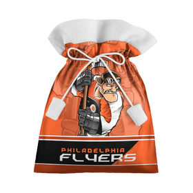 Подарочный 3D мешок с принтом Philadelphia Flyers в Кировске, 100% полиэстер | Размер: 29*39 см | nhl | philadelphia flyers | stanley cup | кубок стенли | кубок стэнли | нхл | филадельфия | филадельфия флайерз | флаерс | хоккей | хоккейный клуб