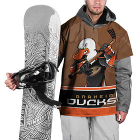 Накидка на куртку 3D с принтом Anaheim Ducks в Кировске, 100% полиэстер |  | Тематика изображения на принте: anaheim ducks | nhl | stanley cup | кубок стенли | кубок стэнли | нхл | хоккей | хоккейный клуб