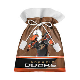 Подарочный 3D мешок с принтом Anaheim Ducks в Кировске, 100% полиэстер | Размер: 29*39 см | anaheim ducks | nhl | stanley cup | кубок стенли | кубок стэнли | нхл | хоккей | хоккейный клуб