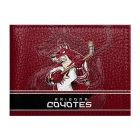 Обложка для студенческого билета с принтом Arizona Coyotes в Кировске, натуральная кожа | Размер: 11*8 см; Печать на всей внешней стороне | arizona coyotes | nhl | stanley cup | аризона койотис | аризона койоты | кубок стенли | кубок стэнли | нхл | хоккей | хоккейный клуб