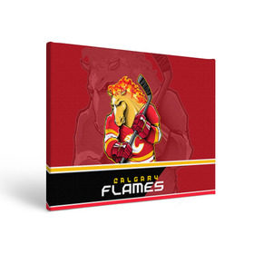 Холст прямоугольный с принтом Calgary Flames в Кировске, 100% ПВХ |  | Тематика изображения на принте: calgary flames | nhl | stanley cup | калгари флэймз | кубок стенли | кубок стэнли | нхл | флэймс | хоккей | хоккейный клуб