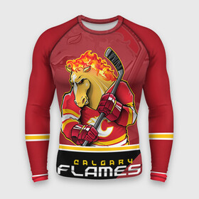 Мужской рашгард 3D с принтом Calgary Flames в Кировске,  |  | calgary flames | nhl | stanley cup | калгари флэймз | кубок стенли | кубок стэнли | нхл | флэймс | хоккей | хоккейный клуб