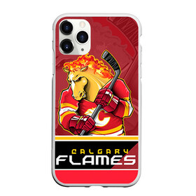 Чехол для iPhone 11 Pro матовый с принтом Calgary Flames в Кировске, Силикон |  | Тематика изображения на принте: calgary flames | nhl | stanley cup | калгари флэймз | кубок стенли | кубок стэнли | нхл | флэймс | хоккей | хоккейный клуб