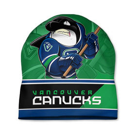 Шапка 3D с принтом Vancouver Canucks в Кировске, 100% полиэстер | универсальный размер, печать по всей поверхности изделия | nhl | stanley cup | vancouver canucks | ванкувер | ванкувер кэнакс | кубок стенли | кубок стэнли | нхл | трямкин | хоккей | хоккейный клуб