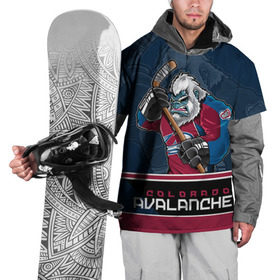 Накидка на куртку 3D с принтом Colorado Avalanche в Кировске, 100% полиэстер |  | colorado avalanche | nhl | stanley cup | варламов | григоренко | колорадо | колорадо эвеланш | кубок стенли | кубок стэнли | нхл | тютин | хоккей | хоккейный клуб
