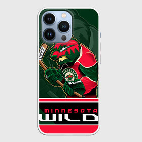 Чехол для iPhone 13 Pro с принтом Minnesota Wild в Кировске,  |  | Тематика изображения на принте: minnesota wild | nhl | stanley cup | кубок стенли | кубок стэнли | минесота | миннесота уайлд | нхл | хоккей | хоккейный клуб