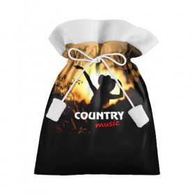 Подарочный 3D мешок с принтом Country music в Кировске, 100% полиэстер | Размер: 29*39 см | Тематика изображения на принте: country | music | девушка | кантри | ковбой | мелодия | музыка | шляпа