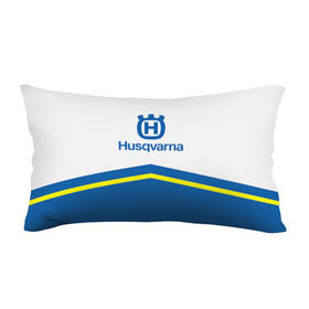 Подушка 3D антистресс с принтом husqvarna в Кировске, наволочка — 100% полиэстер, наполнитель — вспененный полистирол | состоит из подушки и наволочки на молнии | husqvarna