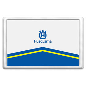 Магнит 45*70 с принтом husqvarna в Кировске, Пластик | Размер: 78*52 мм; Размер печати: 70*45 | Тематика изображения на принте: husqvarna