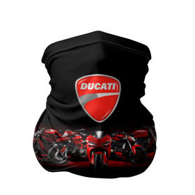 Бандана-труба 3D с принтом Ducati 5 в Кировске, 100% полиэстер, ткань с особыми свойствами — Activecool | плотность 150‒180 г/м2; хорошо тянется, но сохраняет форму | ducati | moto | дукати | мото | мотоцикл | мотоциклы