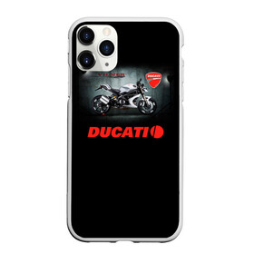 Чехол для iPhone 11 Pro матовый с принтом Ducati 4 в Кировске, Силикон |  | ducati | moto | дукати | мото | мотоцикл | мотоциклы