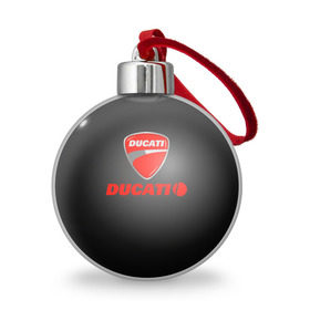 Ёлочный шар с принтом Ducati 3 в Кировске, Пластик | Диаметр: 77 мм | Тематика изображения на принте: ducati | moto | дукати | мото | мотоцикл | мотоциклы